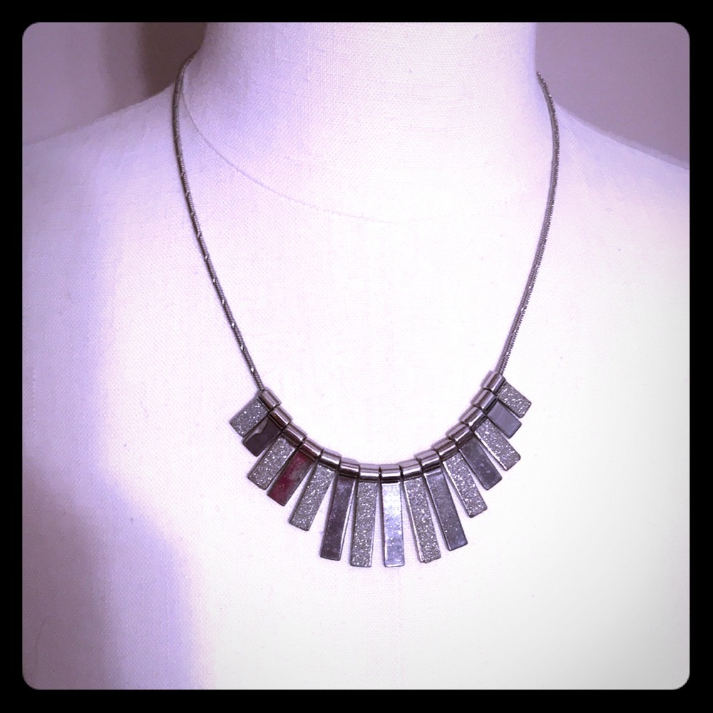 Silver chain necklace